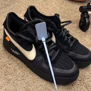 Nike X off white  Black and Cream Men's Sneakers